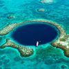 Belize, Lighthouse Reef, Great Blue Hole, ship
