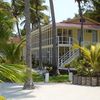 Belize, Turneffe, Turneffe Island Resort beach, big house