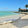 Bonaire, Lac Bay beach, white sand