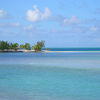 Cook Islands, Aitutaki atoll, Aitutaki Lagoon Resort, western point