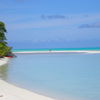 Cook Islands, Aitutaki atoll, Ee island (Ee motu), sandbank