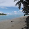 Cook Islands, Rarotonga, Muri beach, stones