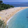 Croatia, Brac, Zlatni Rat beach, sand
