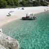 Croatia, Cres, Lubenice beach, clear water