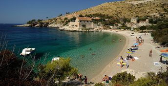 Croatia, Hvar, Dubovica beach