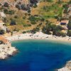 Croatia, Hvar, Dubovica beach, aerial view