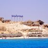 Egypt, Hurghada, Grand Giftun, Mahmya beach, view from water