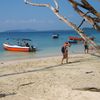 India, Andaman Isl, Port Blair, Wandoor beach, boats