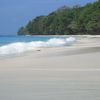 India, Andaman Islands, Havelock, Radhanagar beach, wave