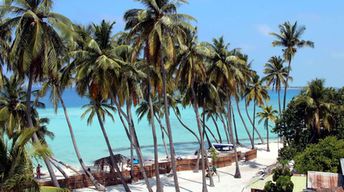 Maldives, Kaani beach (Maafushi beach)