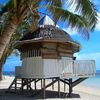 Samoa, Savaii, Lano beach, bungalow