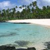 Samoa, Upolu, Return to Paradise beach, clear water