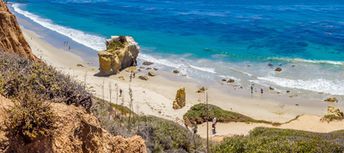 USA, California, El Matador beach, east