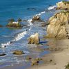 USA, California, El Matador beach, stairway