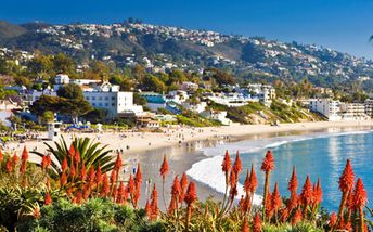 USA, California, Laguna beach, Main beach