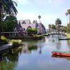 USA, California, Los Angeles, Venice beach, canals