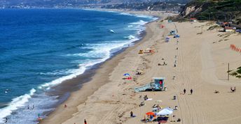 USA, California, Malibu, Zuma beach