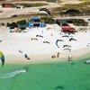 ABC islands, Aruba, Hadicurari beach, aerial view
