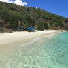 British Virgin Islands (BVI), Little Jost Van Dyke island, beach, clear water