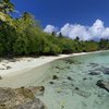 French Polynesia, Maupiti, Motu Pitiahe beach