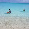 French Polynesia, Maupiti, Motu Tiapaa beach