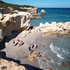 Italy, Apulia, Conca Specchiulla beach, cove