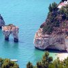 Italy, Apulia, Faraglioni beach