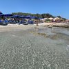 Italy, Apulia, Frassanito beach, sand & rocks