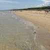 Italy, Apulia, Isola Varano beach, clear water