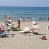 Italy, Apulia, Lido Risorgimento beach, sand