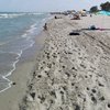 Italy, Apulia, Spiaggia degli Sciali beach, water edge