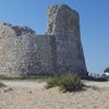 Italy, Apulia, Torre Chianca beach, tower