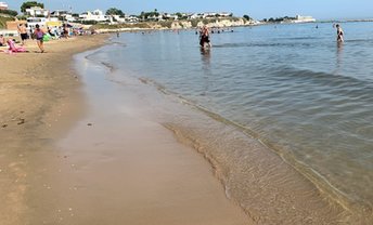 Italy, Apulia, Trani beach