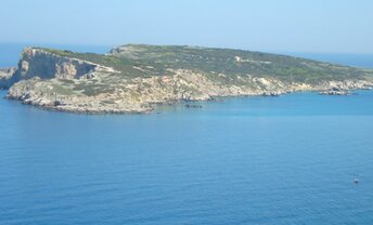 Italy, Apulia, Tremiti, Capraia island