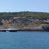 Italy, Apulia, Tremiti, Capraia island, view from water