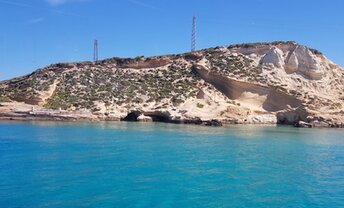 Italy, Apulia, Tremiti, Cretaccio island