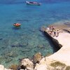 Italy, Apulia, Tremiti, Cretaccio island, beach