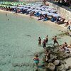 Italy, Apulia, Tremiti, San Domino, Cala delle Arene beach
