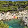 Italy, Apulia, Tremiti, San Domino island, beach