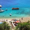 Italy, Apulia, Tremiti, San Nicola island, beach