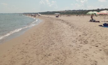 Italy, Molise, Petacciato Marina beach