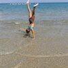 Italy, Molise, Santa Monica beach, clear water on shallows