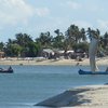 Madagascar, Morondava beach, boats