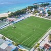 Maldives, Noonu, Holhudhoo island, aerial view