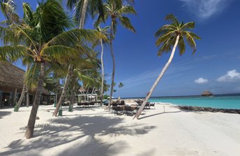 Maldives, Noonu, Velaa Private Island, beach