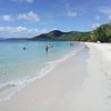 Martinique, Pointe Marin beach, water's edge