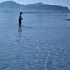 Norway, Lofotens, Ramberg beach, shallows