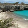 ABC islands, Curacao, Playa Jeremi beach, tiki huts