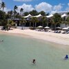 Antigua and Barbuda, Hodges Bay beach, view from water