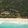 BVI, Tortola, Lambert Bay beach, aerial view